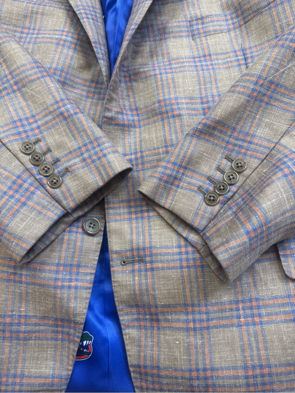 FLORIDA GATORS REVEAL DESIGNER CUSTOM sports coat men’s size 42 LARGE - Picture 13 of 17